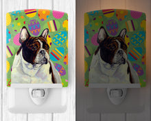 Load image into Gallery viewer, French Bulldog Easter Eggtravaganza Ceramic Night Light LH9427CNL