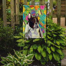 Load image into Gallery viewer, French Bulldog Easter Eggtravaganza Garden Flag - Outdoor Decorative Yard Flag