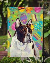 Load image into Gallery viewer, French Bulldog Easter Eggtravaganza Garden Flag - Outdoor Decorative Yard Flag