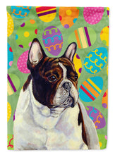 Load image into Gallery viewer, French Bulldog Easter Eggtravaganza Garden Flag - Outdoor Decorative Yard Flag