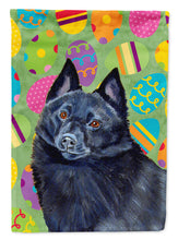 Load image into Gallery viewer, Schipperke Easter Eggtravaganza Flag Canvas House Size