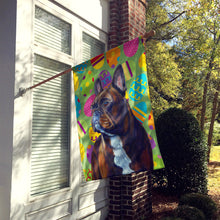Load image into Gallery viewer, French Bulldog Easter Eggtravaganza Flag Canvas House Size