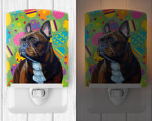 Load image into Gallery viewer, French Bulldog Easter Eggtravaganza Ceramic Night Light LH9430CNL
