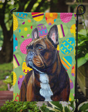 Load image into Gallery viewer, French Bulldog Easter Eggtravaganza Garden Flag - Outdoor Decorative Yard Flag