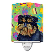 Load image into Gallery viewer, Brussels Griffon Easter Eggtravaganza Ceramic Night Light LH9433CNL