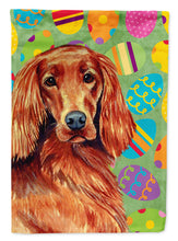 Load image into Gallery viewer, Irish Setter Easter Eggtravaganza Flag Canvas House Size