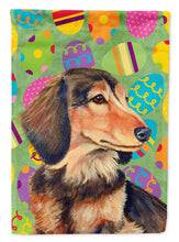 Load image into Gallery viewer, Dachshund Easter Eggtravaganza Garden Flag - Outdoor Decorative Yard Flag