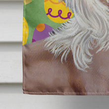 Load image into Gallery viewer, Chinese Crested Easter Eggtravaganza Flag Canvas House Size