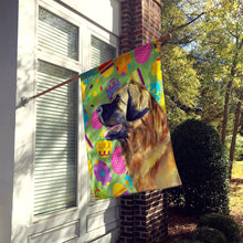 Load image into Gallery viewer, Leonberger Easter Eggtravaganza Flag Canvas House Size