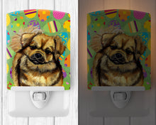 Load image into Gallery viewer, Tibetan Spaniel Easter Eggtravaganza Ceramic Night Light LH9439CNL