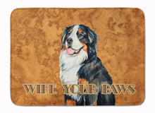 Load image into Gallery viewer, Bernese Mountain Dog Wipe your Paws Machine Washable Memory Foam Mat LH9452RUG