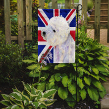 Load image into Gallery viewer, Westie with English Union Jack British Flag Garden Flag - Outdoor Decorative Yard Flag LH9467GF