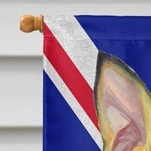 Load image into Gallery viewer, Min Pin with English Union Jack British Flag Flag Canvas House Size LH9487CHF