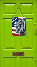 Load image into Gallery viewer, Neapolitan Mastiff USA Patriotic American Flag Wall or Door Hanging Prints LH9540DS1216