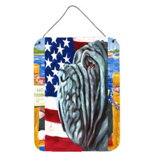 Load image into Gallery viewer, Neapolitan Mastiff USA Patriotic American Flag Wall or Door Hanging Prints LH9540DS1216
