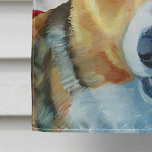 Load image into Gallery viewer, Corgi USA Patriotic American Flag Flag Canvas House Size LH9546CHF