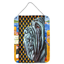 Load image into Gallery viewer, Neapolitan Mastiff Candy Corn Halloween Wall or Door Hanging Prints LH9547DS1216