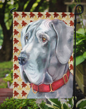 Load image into Gallery viewer, Great Dane Fall Leaves Garden Flag – Decorative Outdoor Yard Flag LH9556GF