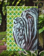 Load image into Gallery viewer, Neapolitan Mastiff St. Patrick's Day Shamrock Garden Flag - Outdoor Decorative Yard Flag