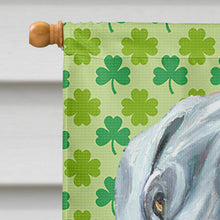 Load image into Gallery viewer, Great Dane St. Patrick's Day Shamrock Flag Canvas House Size LH9570CHF
