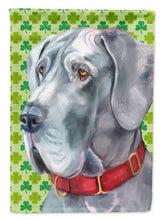 Load image into Gallery viewer, Great Dane St. Patrick's Day Shamrock Garden Flag – Decorative Outdoor Yard Flag LH9570GF