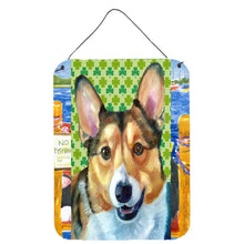 Load image into Gallery viewer, Corgi St. Patrick's Day Shamrock Wall or Door Hanging Prints LH9574DS1216