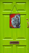 Load image into Gallery viewer, Neapolitan Mastiff Red Snowflakes Holiday Christmas Wall or Door Hanging Prints LH9575DS1216