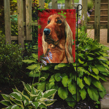 Load image into Gallery viewer, Irish Setter Red Snowflakes Holiday Christmas Garden Flag – Decorative Outdoor Yard Flag LH9576GF