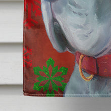 Load image into Gallery viewer, Great Dane Red Snowflakes Holiday Christmas Flag Canvas House Size LH9577CHF