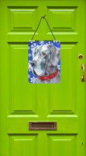Load image into Gallery viewer, Great Dane Winter Snowflakes Holiday Wall or Door Hanging Prints LH9584DS1216
