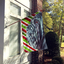 Load image into Gallery viewer, Neapolitan Mastiff Candy Cane Holiday Christmas Flag Canvas House Size LH9589CHF