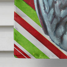 Load image into Gallery viewer, Neapolitan Mastiff Candy Cane Holiday Christmas Flag Canvas House Size LH9589CHF