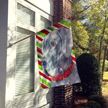 Load image into Gallery viewer, Great Dane Candy Cane Holiday Christmas Flag Canvas House Size LH9591CHF