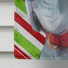 Load image into Gallery viewer, Great Dane Candy Cane Holiday Christmas Flag Canvas House Size LH9591CHF