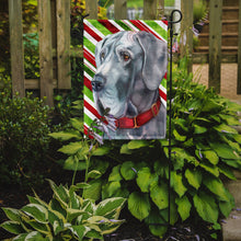 Load image into Gallery viewer, Great Dane Candy Cane Holiday Christmas Garden Flag - Outdoor Decorative Yard Flag