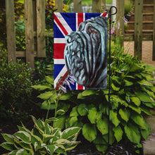 Load image into Gallery viewer, Neapolitan Mastiff with English Union Jack British Flag Garden Flag – Decorative Outdoor Yard Flag LH9596GF
