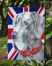 Load image into Gallery viewer, Great Dane with English Union Jack British Flag Garden Flag – Decorative Outdoor Yard Flag LH9598GF