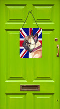 Load image into Gallery viewer, French Bulldog Frenchie with English Union Jack British Flag Wall or Door Hanging Prints LH9601DS1216