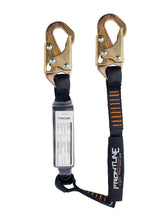 Load image into Gallery viewer, Frontline LIS31S Combat 3' Single Leg Snaphook Lanyard with Internal Shock Absorber