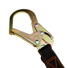 Load image into Gallery viewer, Frontline LIS61R Combat 6' Single Leg Rebar Hook End Lanyard with Internal Shock Absorber