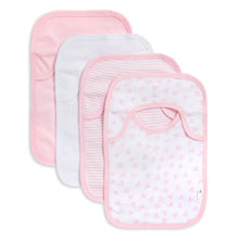 Load image into Gallery viewer, Burt's Bees Baby Multi Pack Organic Cotton Pull On Bibs