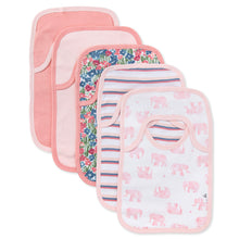 Load image into Gallery viewer, Burt's Bees Baby Multi Pack Organic Cotton Pull On Bibs