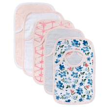 Load image into Gallery viewer, Burt's Bees Baby Multi Pack Organic Cotton Pull On Bibs