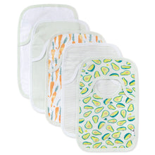 Load image into Gallery viewer, Burt's Bees Baby Multi Pack Organic Cotton Pull On Bibs