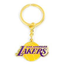Load image into Gallery viewer, Los Angeles Lakers Metal Logo Keychain