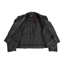 Load image into Gallery viewer, Rogue Rider Men’s Leather Motorcycle Jacket