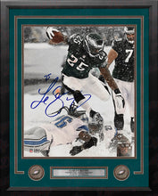 Load image into Gallery viewer, LeSean McCoy Snow Bowl Philadelphia Eagles Autographed 16" x 20" Framed Photo - Dynasty Sports COA