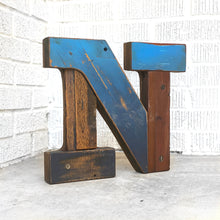 Load image into Gallery viewer, Reclaimed Wooden Letters