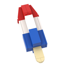 Load image into Gallery viewer, Liberty Popsicle (4th of July Fun!) Building Set