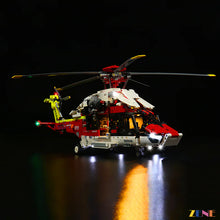 Load image into Gallery viewer, LEGO Airbus H175 Rescue Helicopter #42145 Light Kit